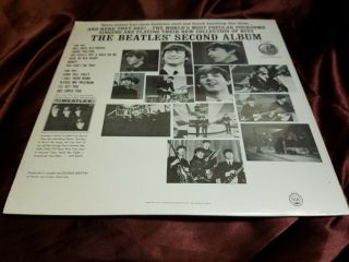 The Beatles Second Album USA Vinyl Apple LP issue & 3
