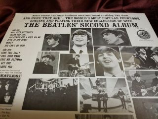 The Beatles Second Album USA Vinyl Apple LP issue & 4