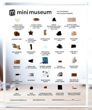 Hans Fex Mini Museum 3rd Large 29 Specimen Ed Edition L@@k