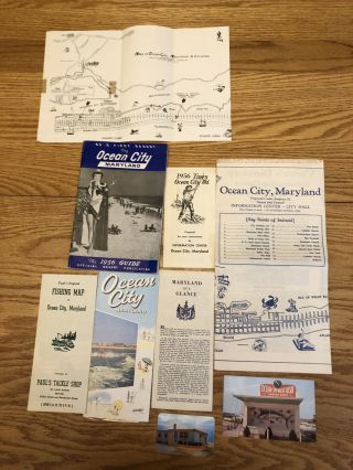 Vintage Ocean City Maryland Memorabilia