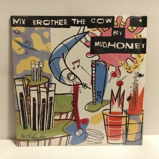 Mudhoney ‎my Brother The Cow Vinyl Record 12 ",  7 " Grunge 1995 Reprise 9 45896 - 1