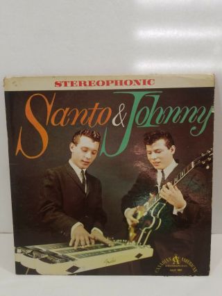 Santo And Johnny - Self Titled Lp 1959 Rare Canadian American Calp 1001