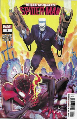 Spider - Man Miles Morales Comic Issue 5 Modern Age First Print 2019 Ahmed Garron