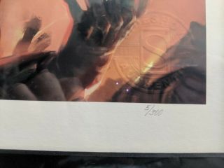 Captain America and Black Widow Sideshow Fine Art Print 5/300 500635F 3