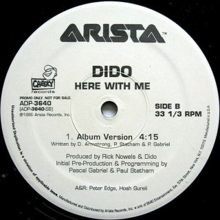 Here With Me - Dido Vinyl