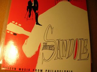Brothers Sandole Modern Music From Philadelphia Rare 1956 7 " 45 Jazz Ep Nm
