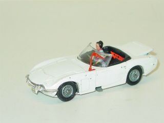 Vintage Corgi Toys James Bond Toyota 2000 Gt,  Die Cast Toy Vehicle,  007