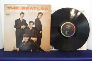 Introducing The Beatles,  1964 Vee Jay Vjlp 1062 Oval Label
