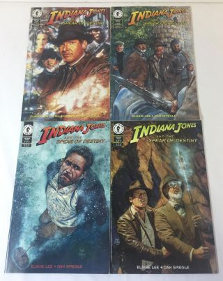 Indiana Jones And The Spear Of Destiny Comics 1 2 3 4 Full Set