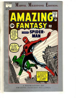 2 Marvel Comics Fantasy 15 Vf,  Spider - Man 1 Vf Reprints Cr38