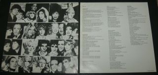 ROLLING STONES SOME GIRLS LP (1978) RARE ORANGE VINYL HOLLAND 5 C062 - 61016 6