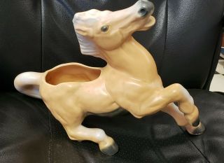 vintage ceramic horse planter 4