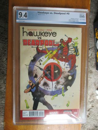 Hawkeye Vs Deadpool 0 First Print Marvel Comic Book 1st Spider Gwen Lady Thor 1