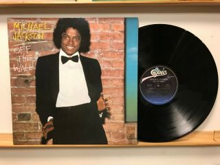 Michael Jackson Off The Wall 1979 Us Promo 1st Pressing Epic Fe 35745 Near