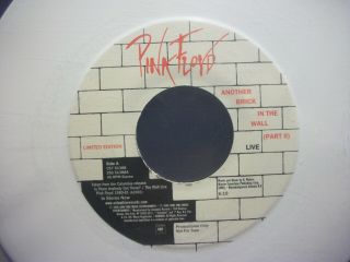 PINK FLOYD ANOTHER BRICK IN THE WALL PART II LIVE PROMO ONLY WHITE 45 VINYL 2
