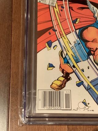 MIGHTY THOR 337 CGC 9.  6 White Pages 1ST BETA RAY BILL Newsstand WP GotG3 Hot 4