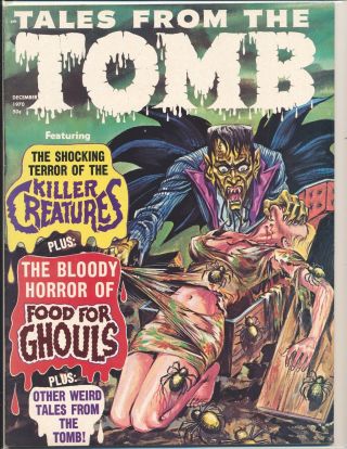 Tales From The Tomb Vol.  2 6 (1970) Eerie Publications Fine/vf