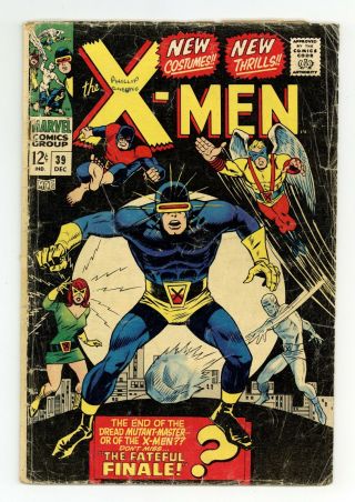 Uncanny X - Men (1st Series) 39 1967 Fr/gd 1.  5