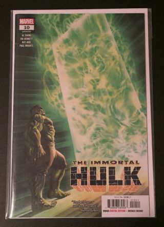 Immortal Hulk 10 Marvel Comics 1st Printing Al Ewing Joe Bennett Avengers