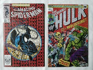 Hunt For Wolverine 1 Hulk 181 & Spiderman 800 Asm 300 Shattered Var (2)