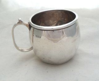Silver Mug London 1905 Charles Boyton 117.  6g