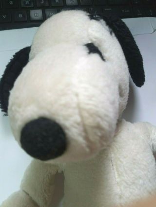 Snoopy Plush Toy 1968 United Feature Syndicate Large 11 ",  50 Years Old,  Japan