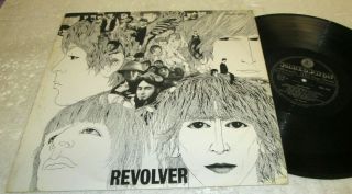 The Beatles Revolver Lp Ex - /vg,  Parlophon Italy Vinyl Pmcq 31510