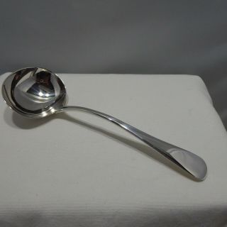Good Antique Sterling Silver,  Old English Sauce Ladle,  London 1808.
