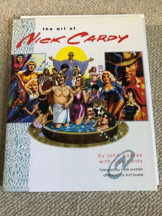 " The Art Of Nick Cardy " (signed Edition 329/600) With Scarlet Witch Sketch