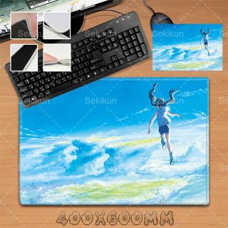 Anime Movie Tenki No Ko Weathering With You Mouse Pad Mousepad Playmat Game Mat
