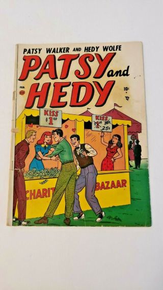 Patsy And Hedy No.  1 Gd 1951 Marvel (atlas) Patsy Walker