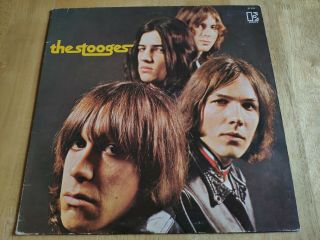 The Stooges - Self Titled - 1972 Elektra Lp - Iggy Pop - French Issue