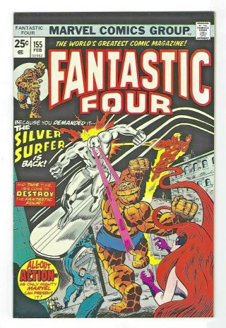 Fantastic Four 155 Marvel 1976 Better Grade