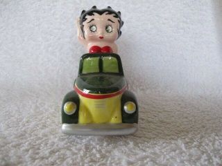 Betty Boop And Car Salt And Pepper - Pelzman Design 1995 -