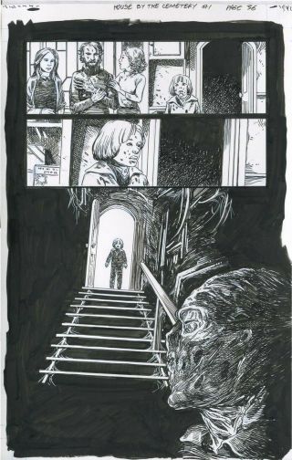 House By The Cemetery 1 Page 36 Art Vince Locke Lucio Fulci