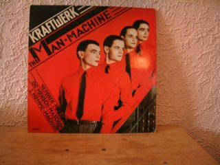 Kraftwerk The Man Machine 1978 1st Press Vinyl Lp