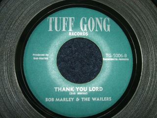 Bob Marley & The Wailers - Thank You Lord (rocksteady) 45 " Listen