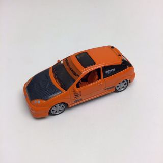 Racing Champions Ertl Ford Focus Fast And Furious: Orange Pregnant Roller Skate