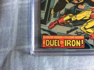 Iron Fist 1 Cgc 9.  4 signed by Stan Lee and Chris Claremont Not Cgc 9.  8 5