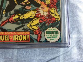 Iron Fist 1 Cgc 9.  4 signed by Stan Lee and Chris Claremont Not Cgc 9.  8 6