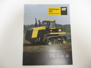 Cat Challenger 65d Agricultural Tractor Sales Brochure