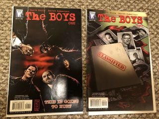 The Boys 1 - 2,  Ennis,  Robertson,  Amazon Prime Series Nm/vf