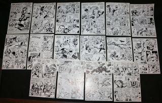 Thor 141 Complete 16 Page Story Stats Of Jack Kirby Artwork - 1967