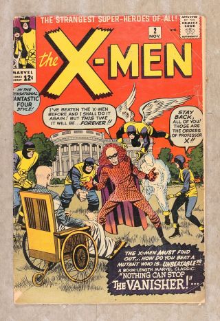 Uncanny X - Men (1st Series) 2 1963 Fr/gd 1.  5