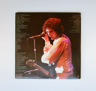 Bob Dylan ‎– Bob Dylan At Budokan,  White Label Double Promo LP UNPLAYED NM 1979 3