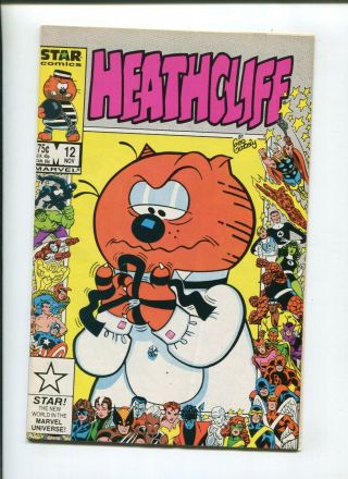 Heathcliff 12 (9.  2) Spaced Out Cat 1986