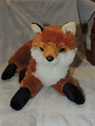 Fiona Flopsie Plush Stuffed Red Fox By Aurora 12 "
