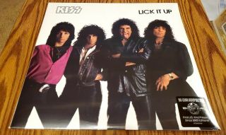 Kiss - Lick It Up - Vinyl Lp - - Kissteria - 2014 180 Gram
