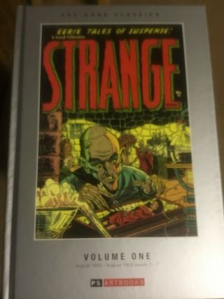 Strange Fantasy Vol 1 Pre - Code Golden Age Farrell Comics Hc Ps Artbooks