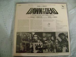 DAWN OF THE DEAD Romero/Goblin Rare ORIG 1979 Signed George Romero & Tom Savini 4